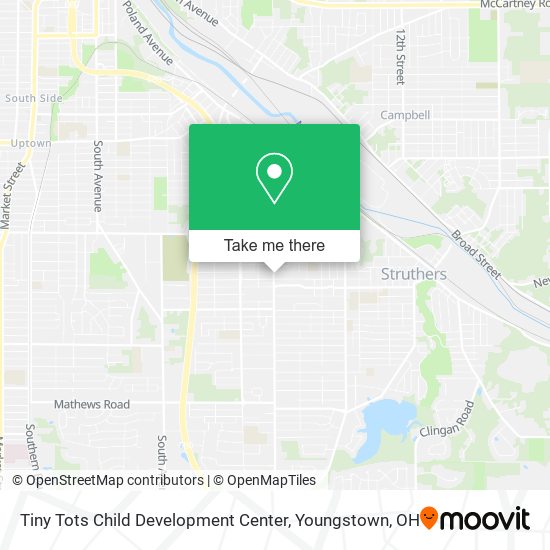 Mapa de Tiny Tots Child Development Center