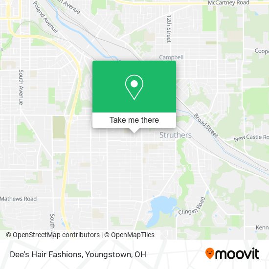 Mapa de Dee's Hair Fashions