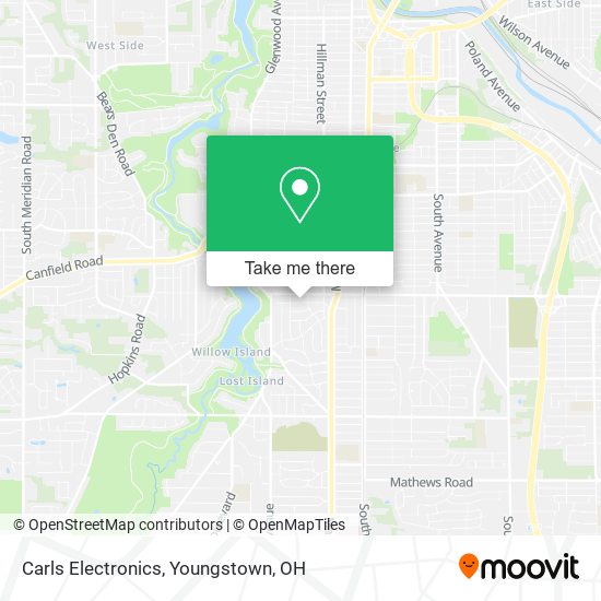 Carls Electronics map