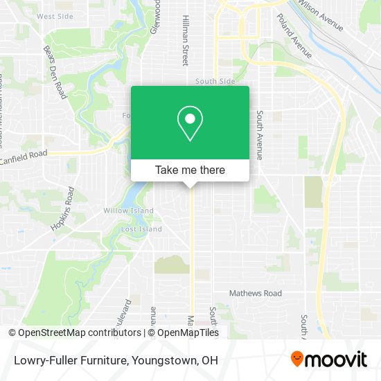Mapa de Lowry-Fuller Furniture