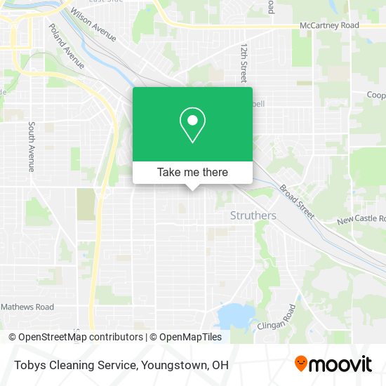 Tobys Cleaning Service map