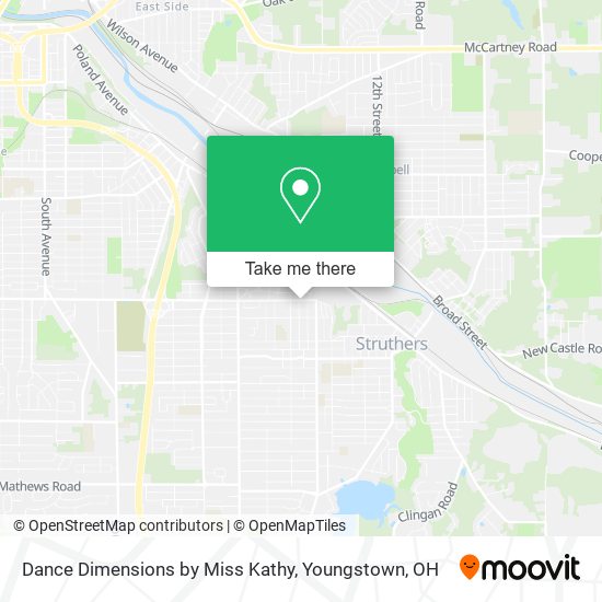 Mapa de Dance Dimensions by Miss Kathy