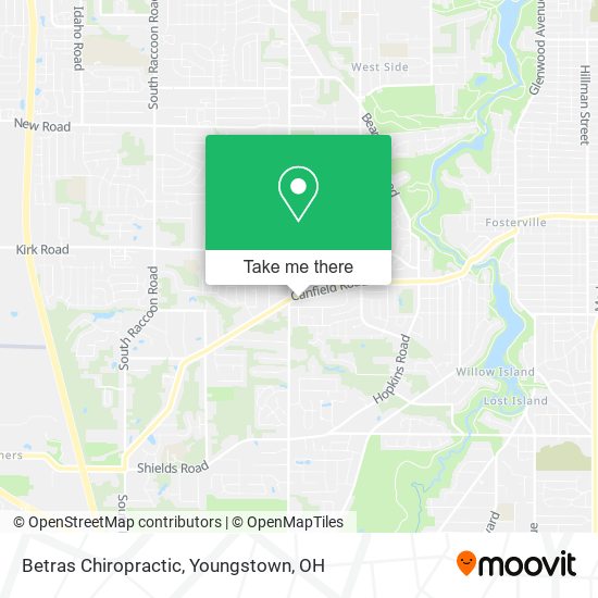 Betras Chiropractic map
