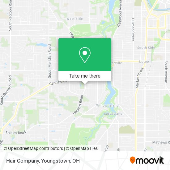 Mapa de Hair Company