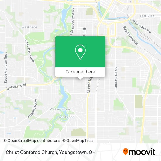 Christ Centered Church map