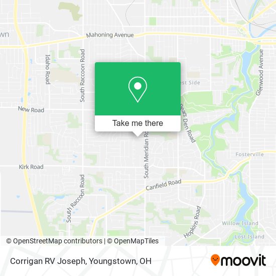 Mapa de Corrigan RV Joseph