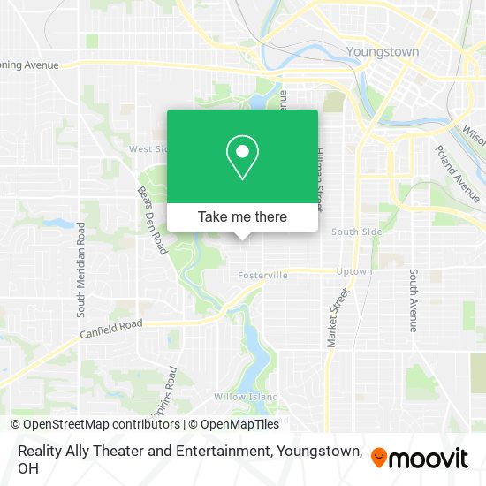 Mapa de Reality Ally Theater and Entertainment