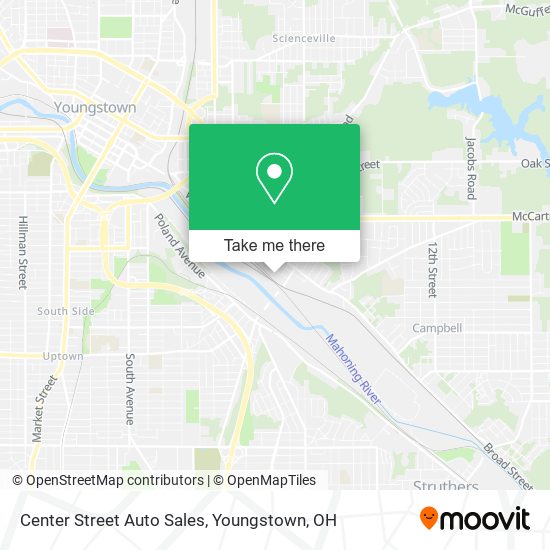 Center Street Auto Sales map