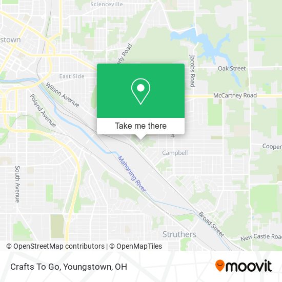 Crafts To Go map