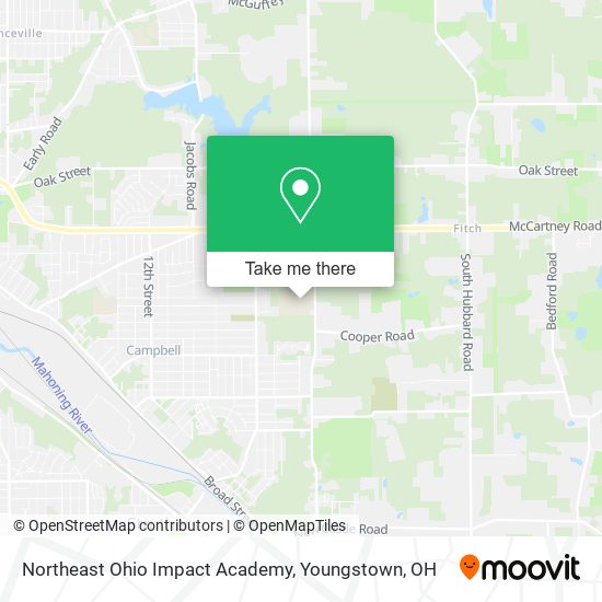 Northeast Ohio Impact Academy map