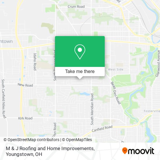 M & J Roofing and Home Improvements map