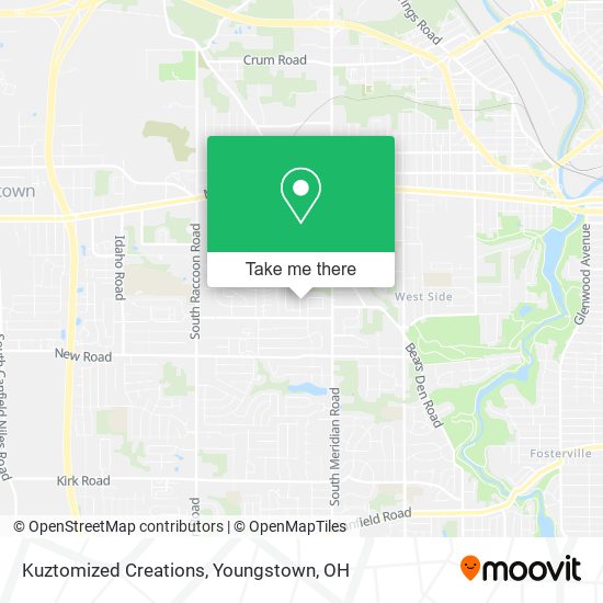 Kuztomized Creations map