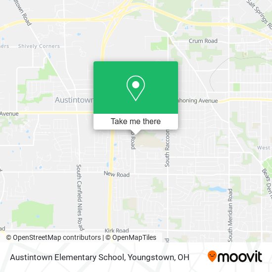 Austintown Elementary School map