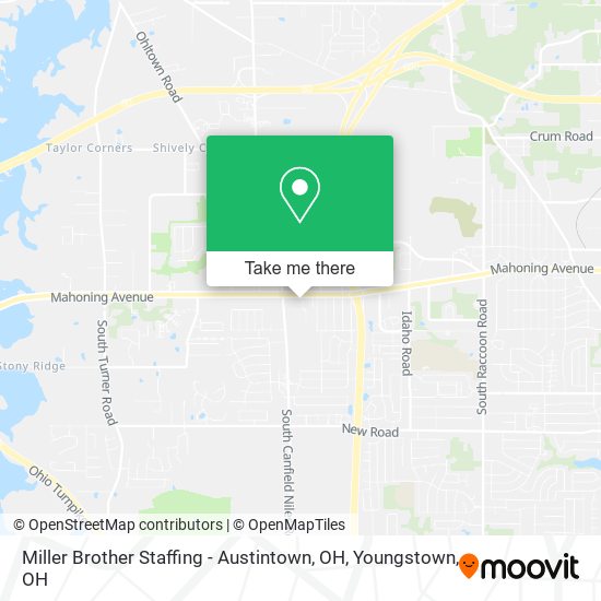 Miller Brother Staffing - Austintown, OH map