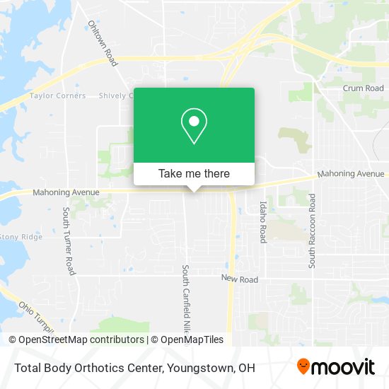 Total Body Orthotics Center map