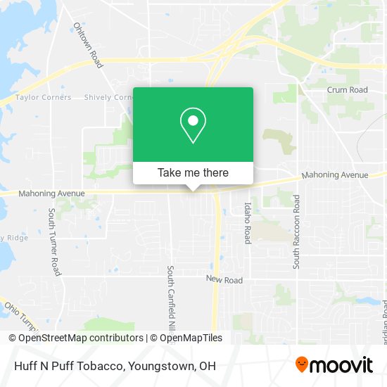 Huff N Puff Tobacco map