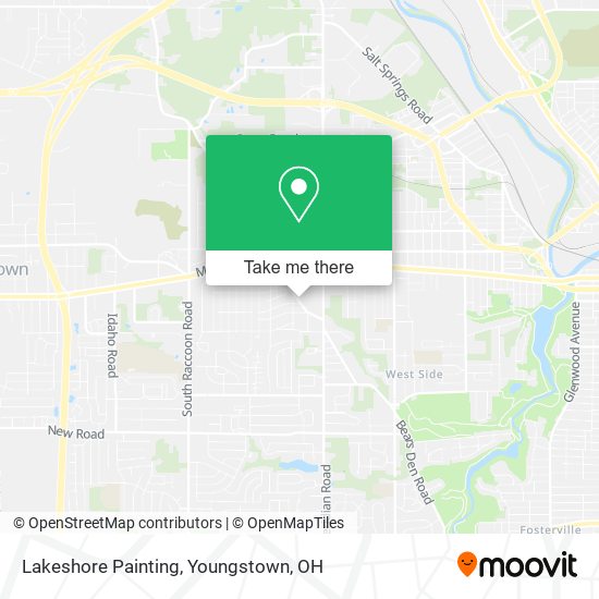 Lakeshore Painting map