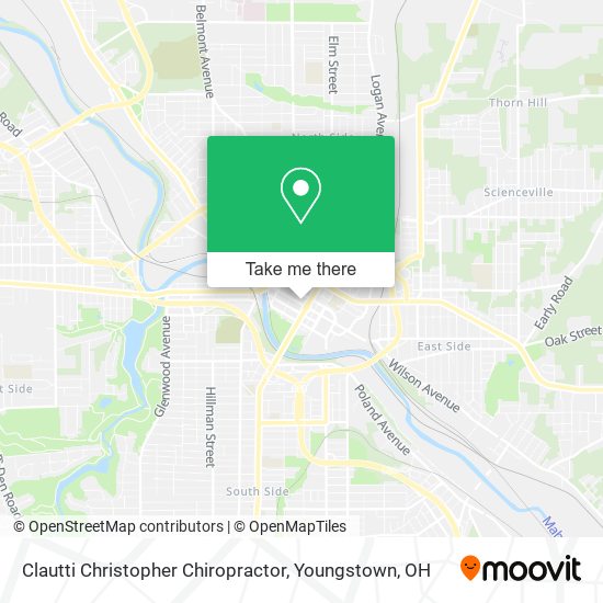 Clautti Christopher Chiropractor map