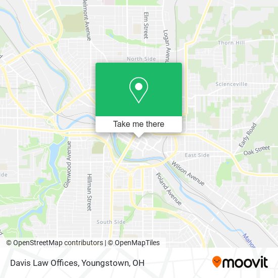 Davis Law Offices map