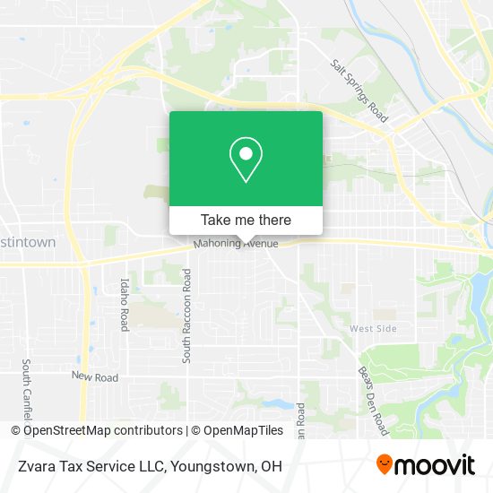 Zvara Tax Service LLC map