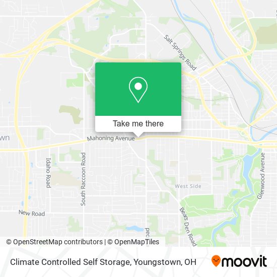 Climate Controlled Self Storage map