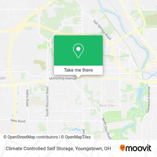 Climate Controlled Self Storage map