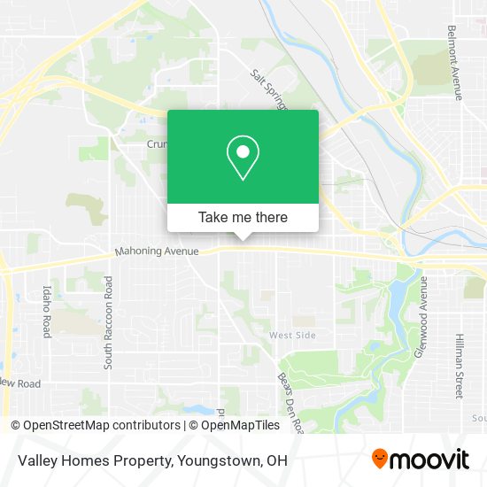 Mapa de Valley Homes Property