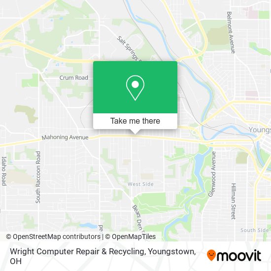 Mapa de Wright Computer Repair & Recycling