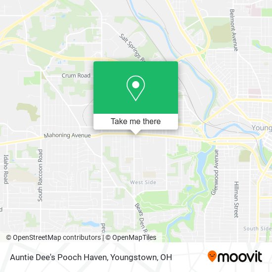 Mapa de Auntie Dee's Pooch Haven