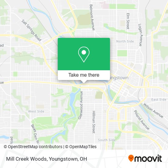 Mill Creek Woods map