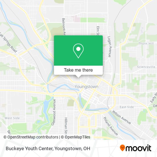 Buckeye Youth Center map