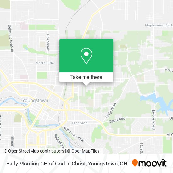 Mapa de Early Morning CH of God in Christ