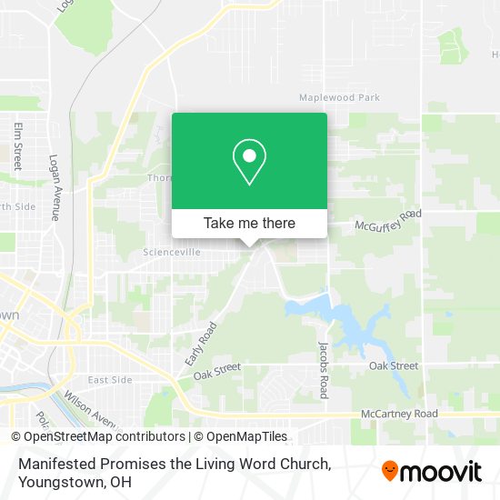 Manifested Promises the Living Word Church map