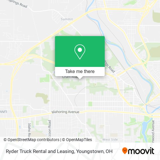 Mapa de Ryder Truck Rental and Leasing