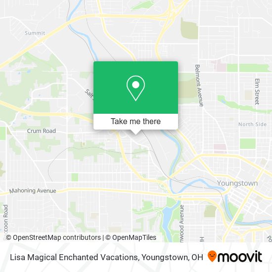 Lisa Magical Enchanted Vacations map