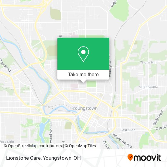 Lionstone Care map