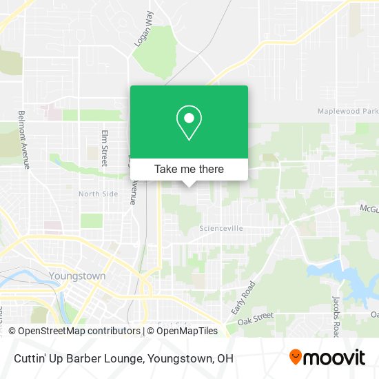 Cuttin' Up Barber Lounge map