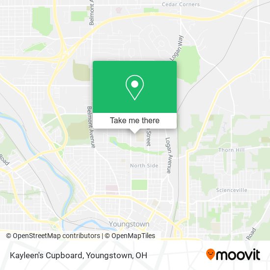 Kayleen's Cupboard map