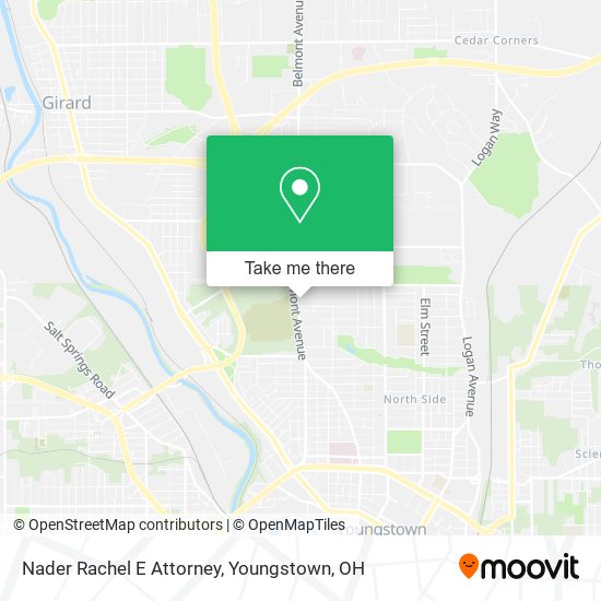 Nader Rachel E Attorney map