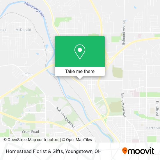 Mapa de Homestead Florist & Gifts