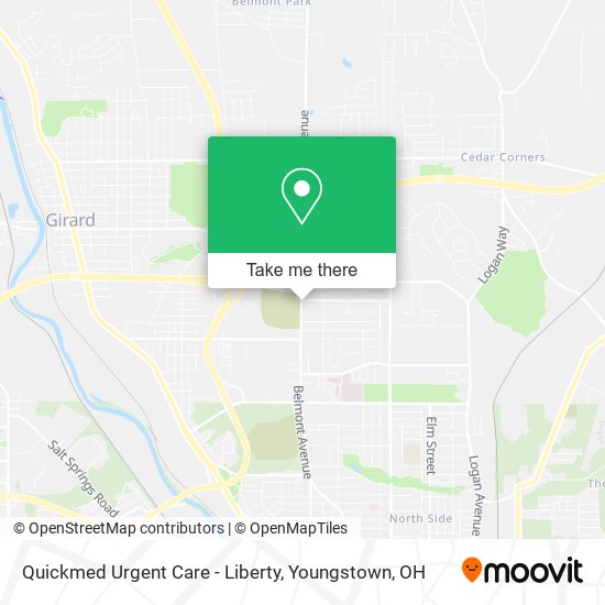Quickmed Urgent Care - Liberty map