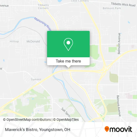 Mapa de Maverick's Bistro