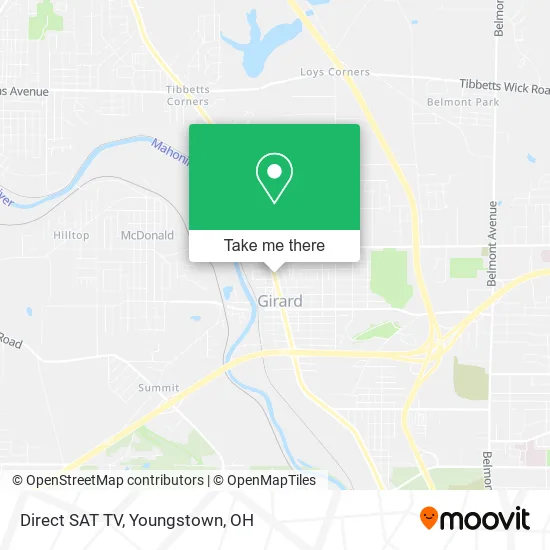 Mapa de Direct SAT TV