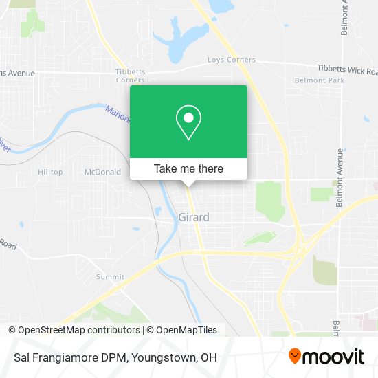 Sal Frangiamore DPM map