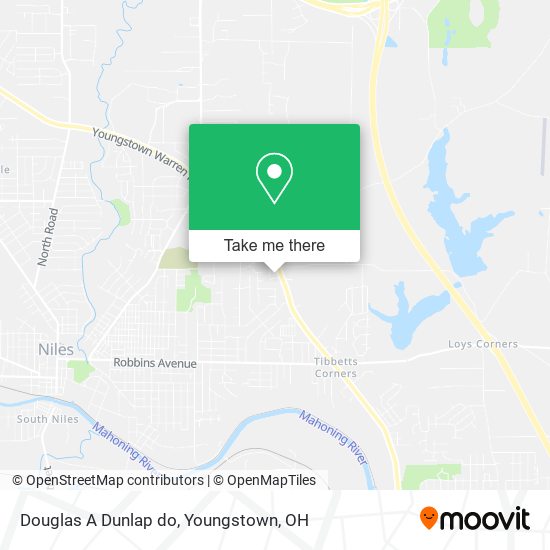 Mapa de Douglas A Dunlap do