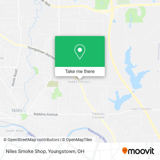 Niles Smoke Shop map