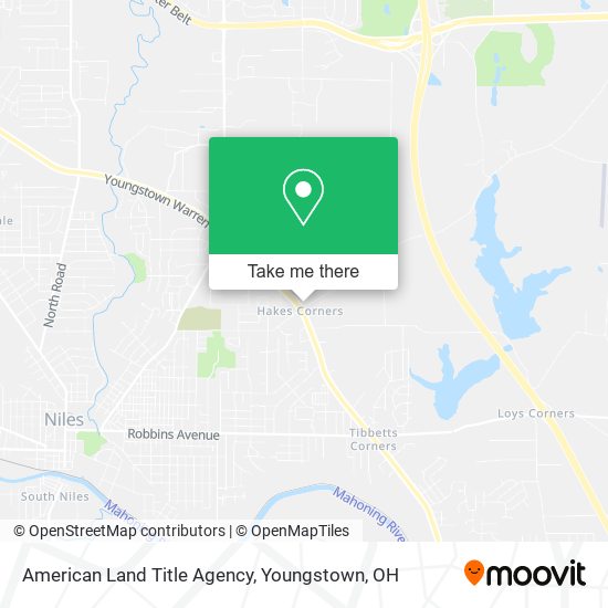 Mapa de American Land Title Agency
