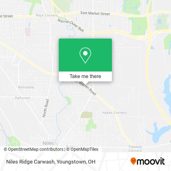 Mapa de Niles Ridge Carwash