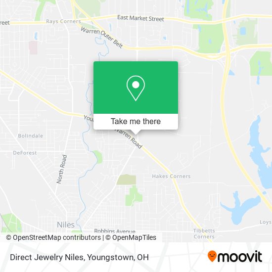 Direct Jewelry Niles map