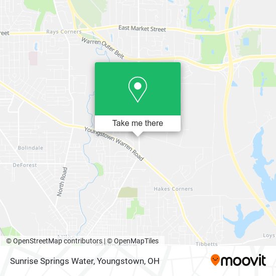 Sunrise Springs Water map